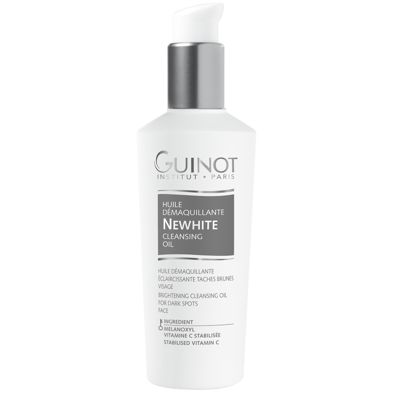 Guinot 3500465053001 Huile Démaquillante Newhite 200ml. Guinot Huile Démaquillante Newhite vermindert onzuiverheden