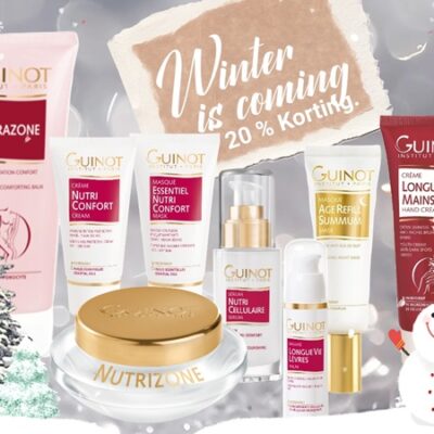 Nu in de Guinot actie winter is coming