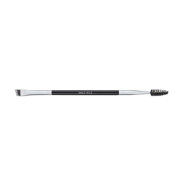 Malu WIlz-Eye-Brow-Double-Brush Borstel voor zowel de wimpers als wenkbrauwen