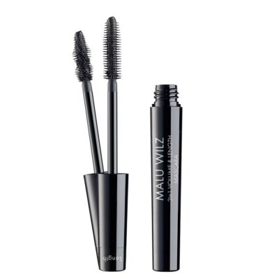 2in1 Volume & Length Mascara: draaien en de borstelvorm verandert.