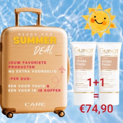Crème Hydra Finish van Guinot is een hydraterende crème ter verbetering van de teint. Populair bij veel gebruikers